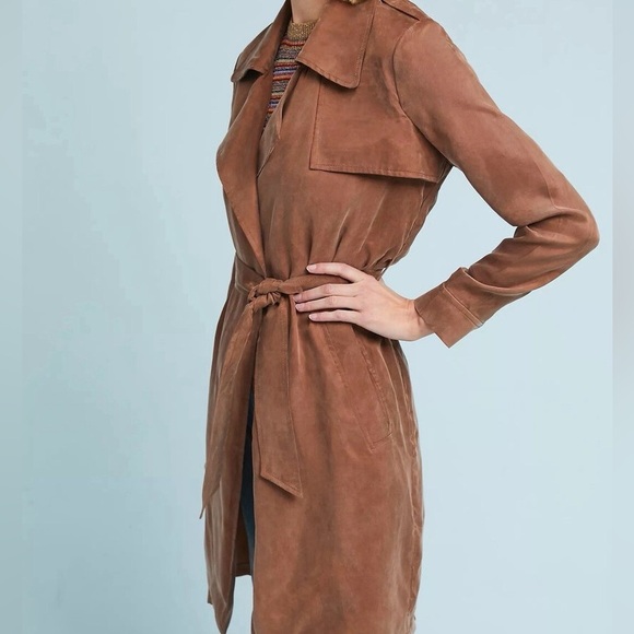 Moth Jackets & Blazers - Anthropologie Moth Carrie Trench Coat